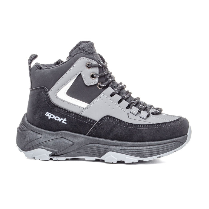 Машка Чизма W586071 Black/Grey