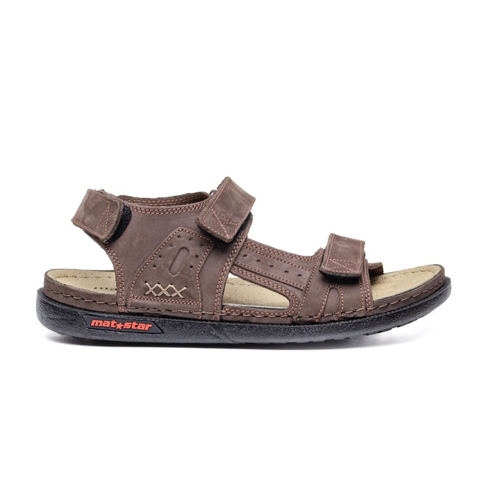 Sandale për burra 689001 Brown