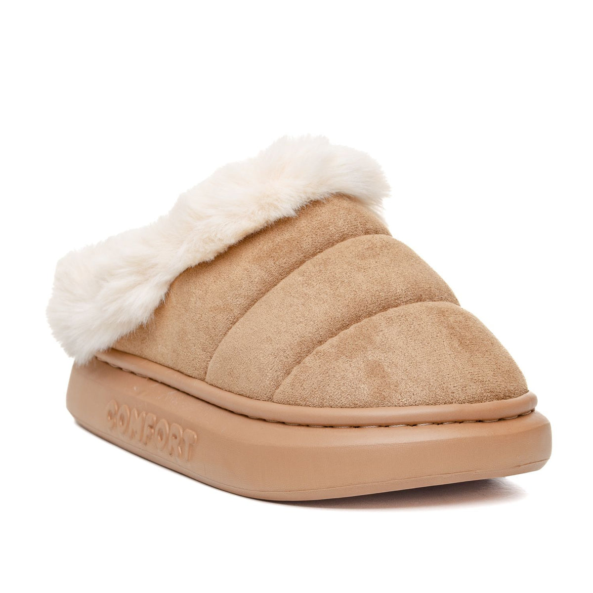 Pantofla dimërore për gra 094557 Kafe