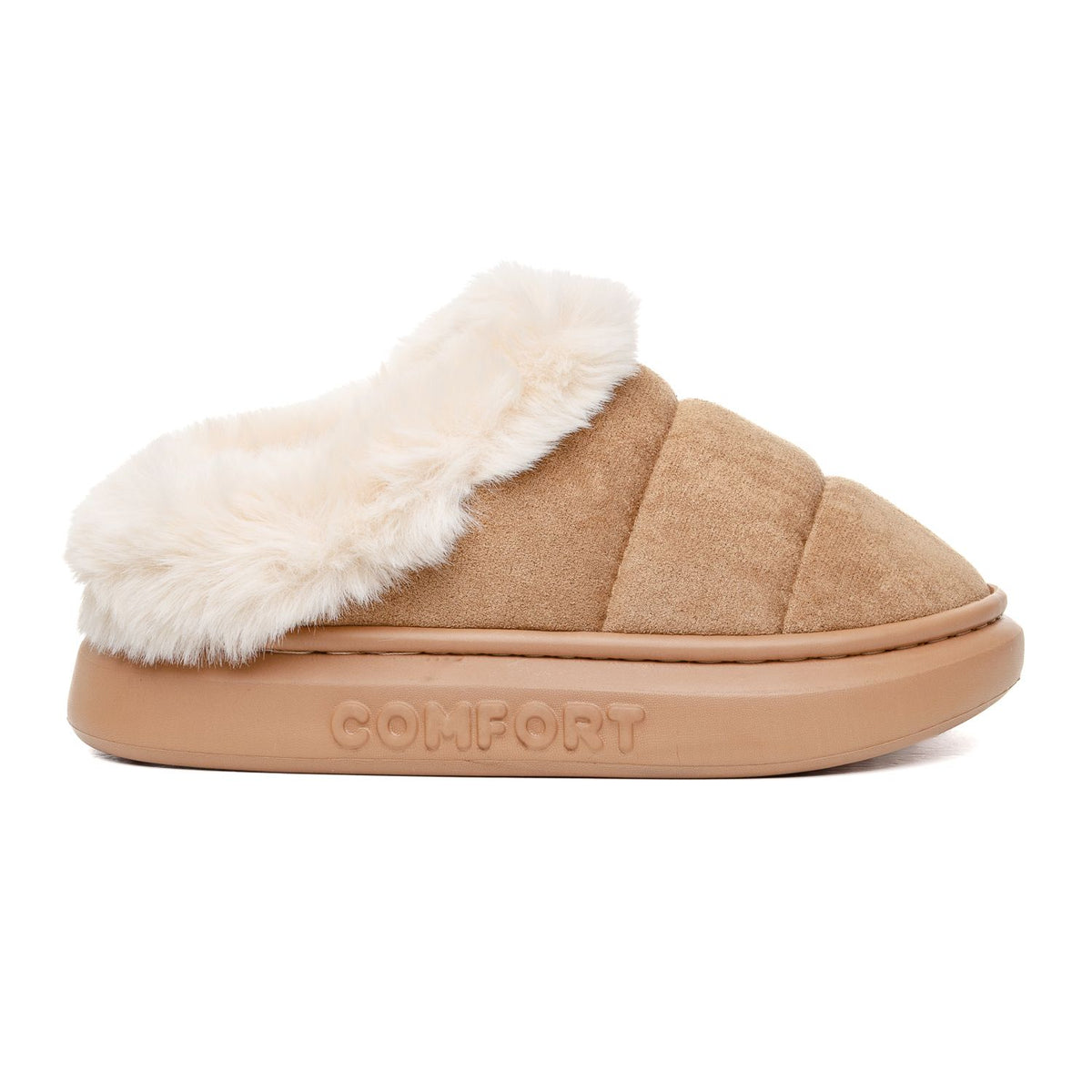 Pantofla dimërore për gra 094557 Kafe