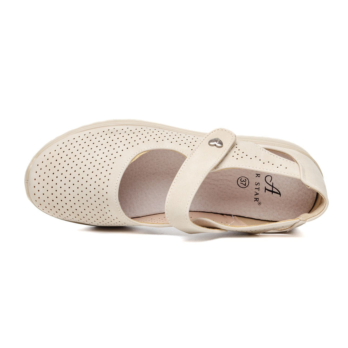 Këpucë për gra W210191 Beige