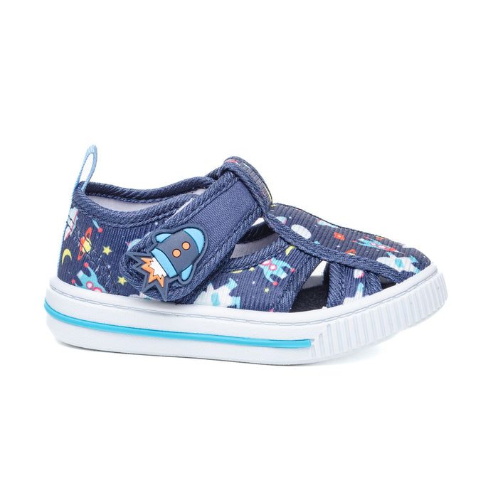 Бебешка Платнена Патика W751143 Navy