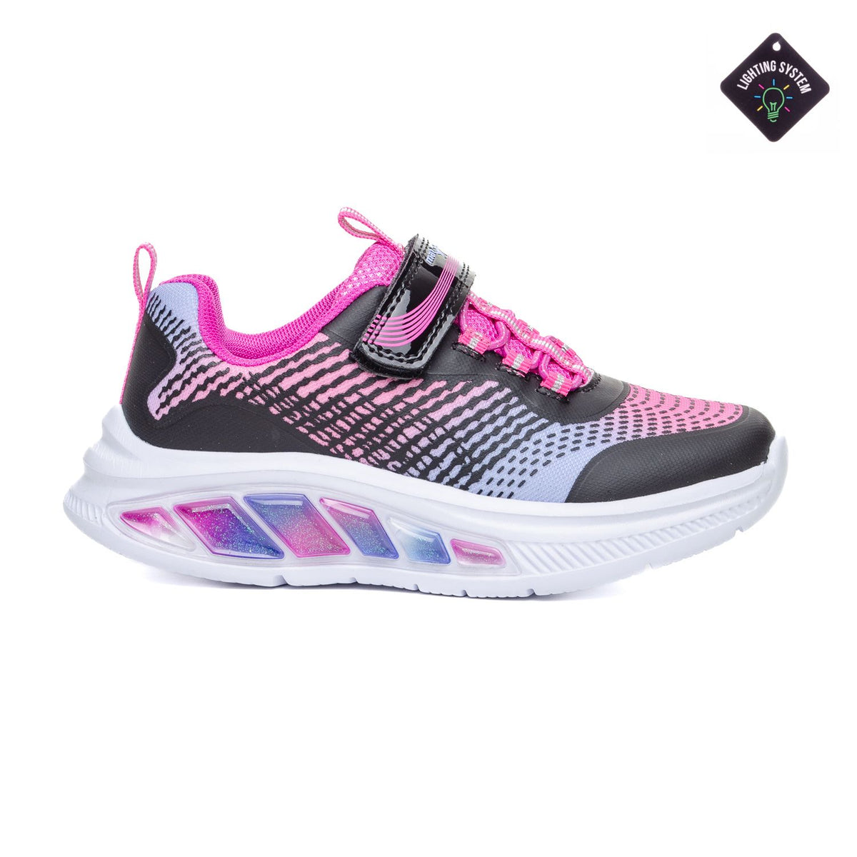 Atlete për fëmijë 016608 Fushia/Back Fuchsia/Black