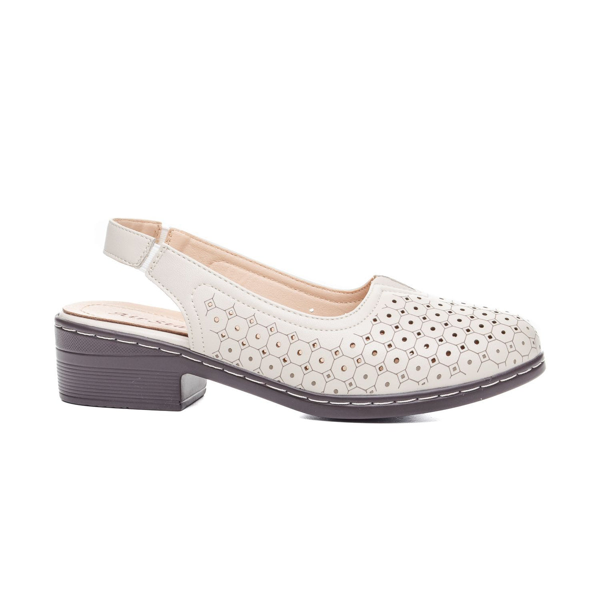 Sandale për gra W593018 Beige