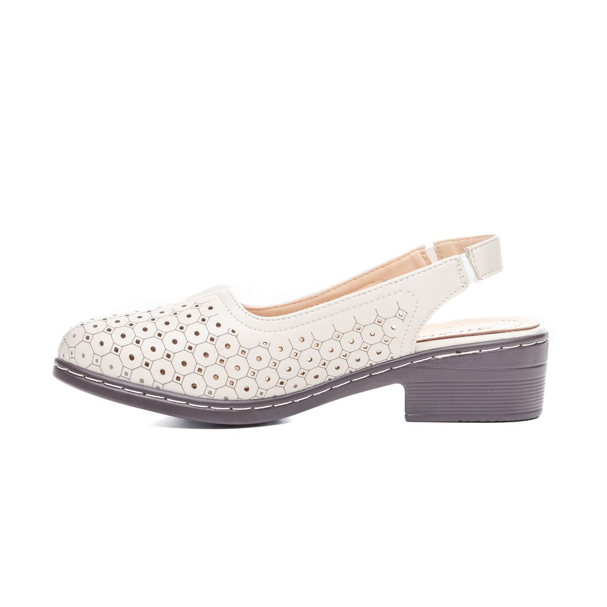 Sandale për gra W593018 Beige