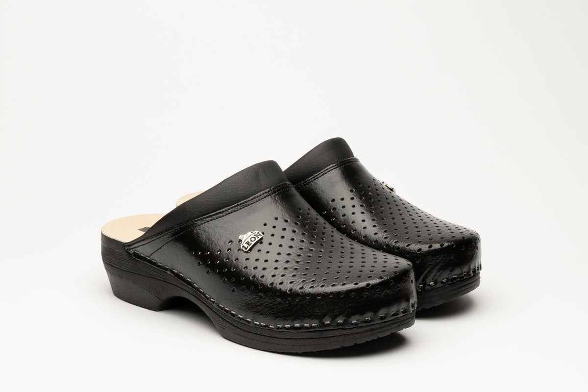 Машка Кломпа ПУ100М Black