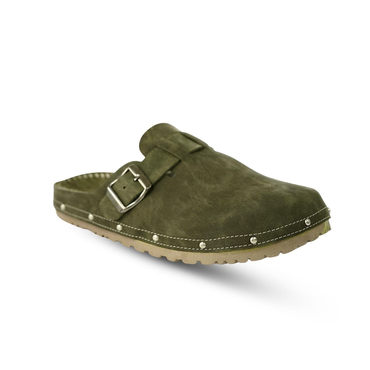 Женска Кломпа 1541592 Khaki