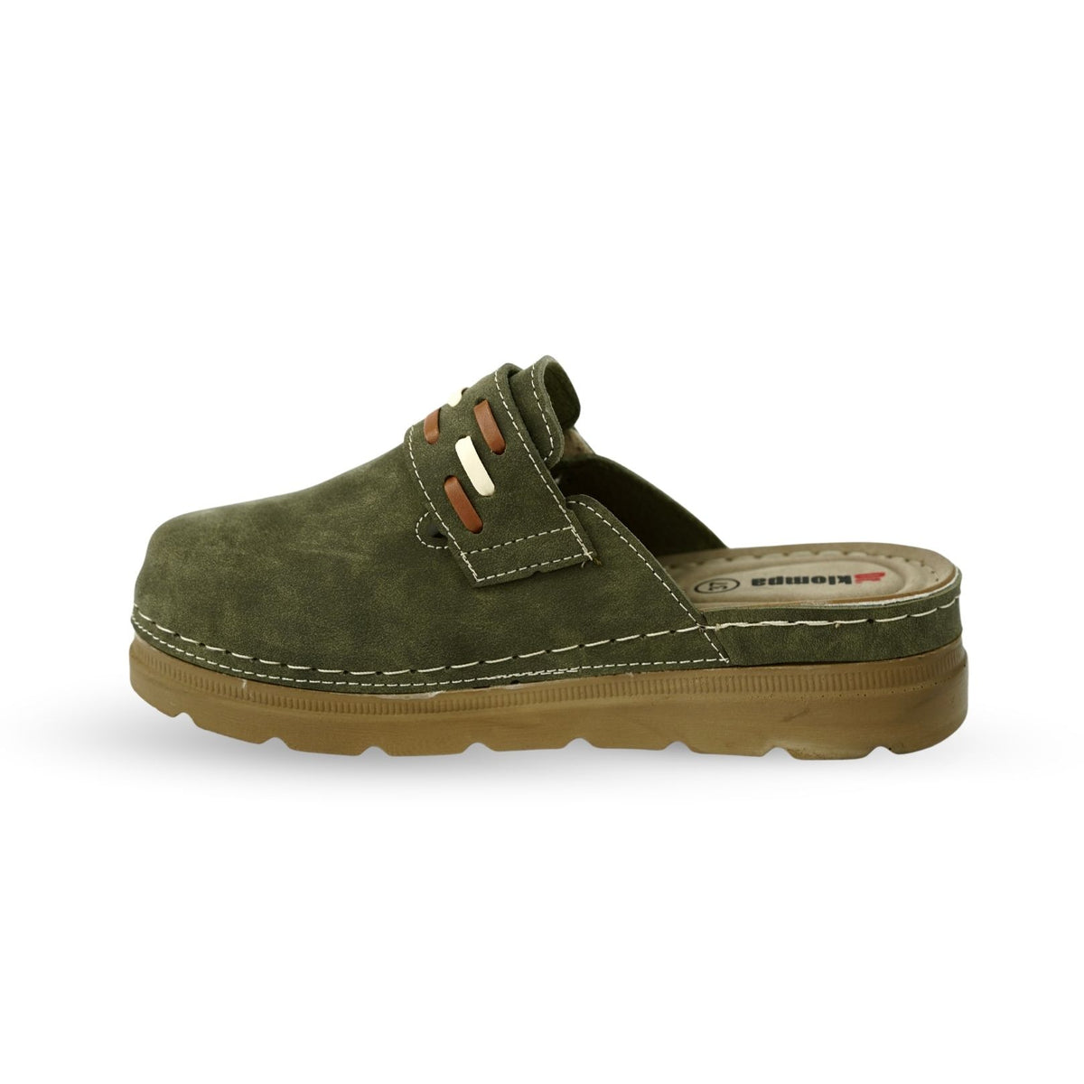 Женска Кломпа 1541383 Khaki