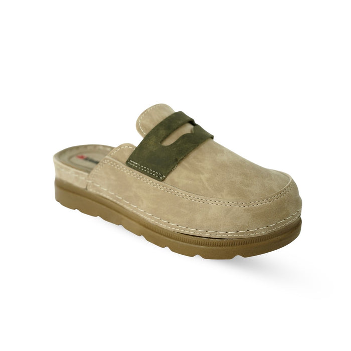 Женска Кломпа 1541386 Beige-Khaki