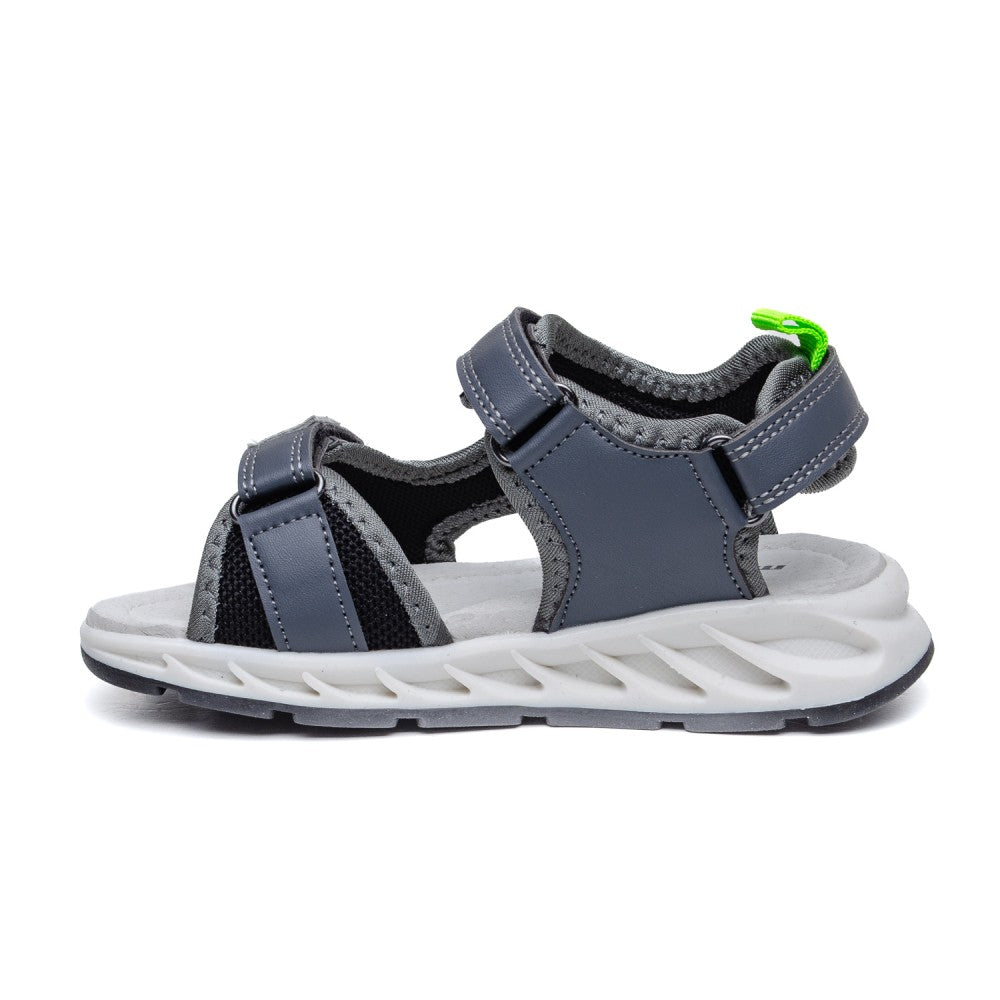 Sandale për fëmijë 018364 Grey/Green