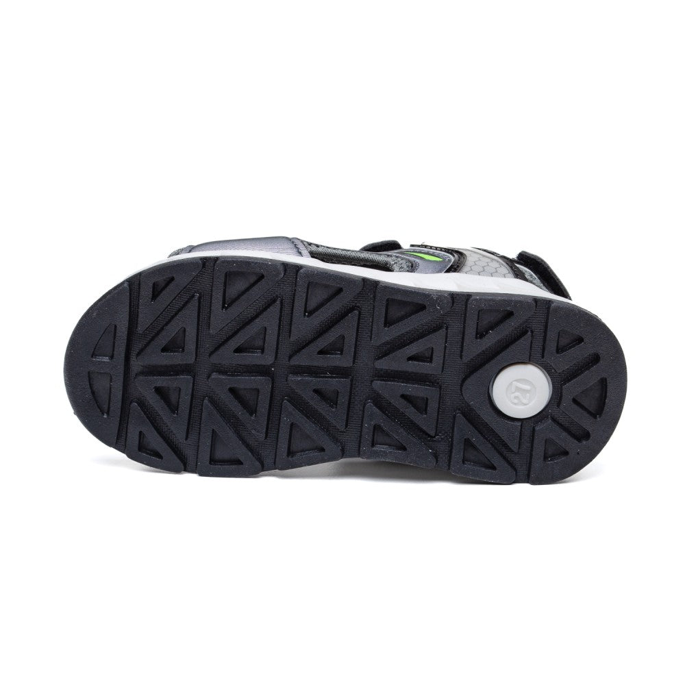 Sandale për fëmijë 018364 Grey/Green