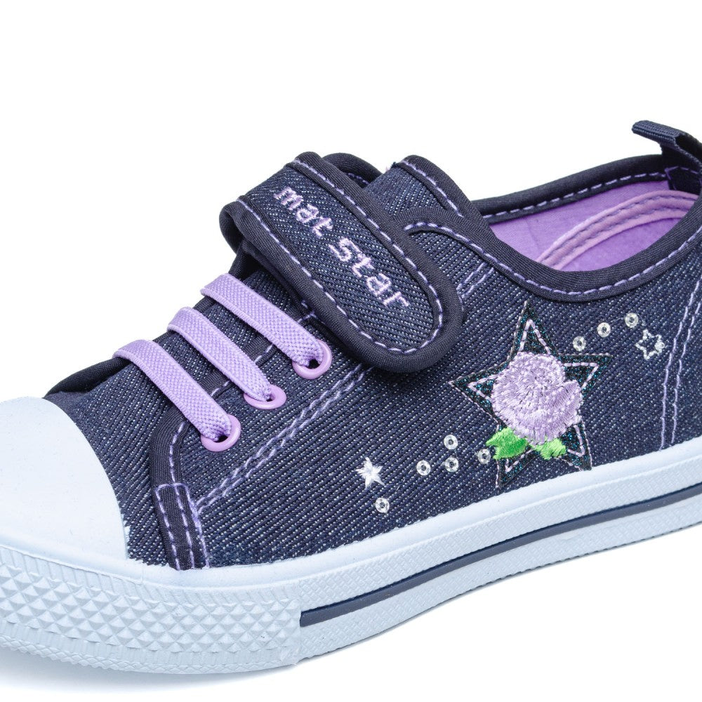 Детска Платнена Патика 012252 Navy