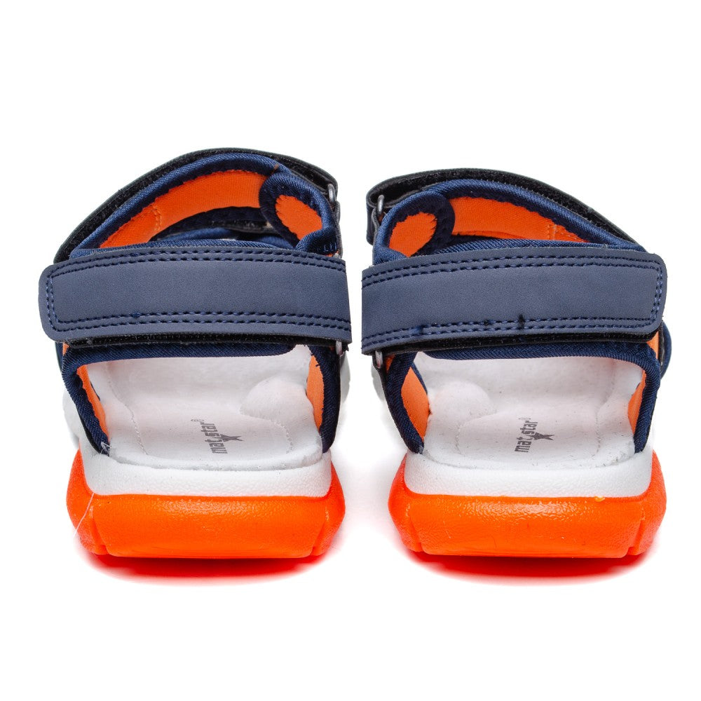 Детска Сандала 018363 Navy/Orange