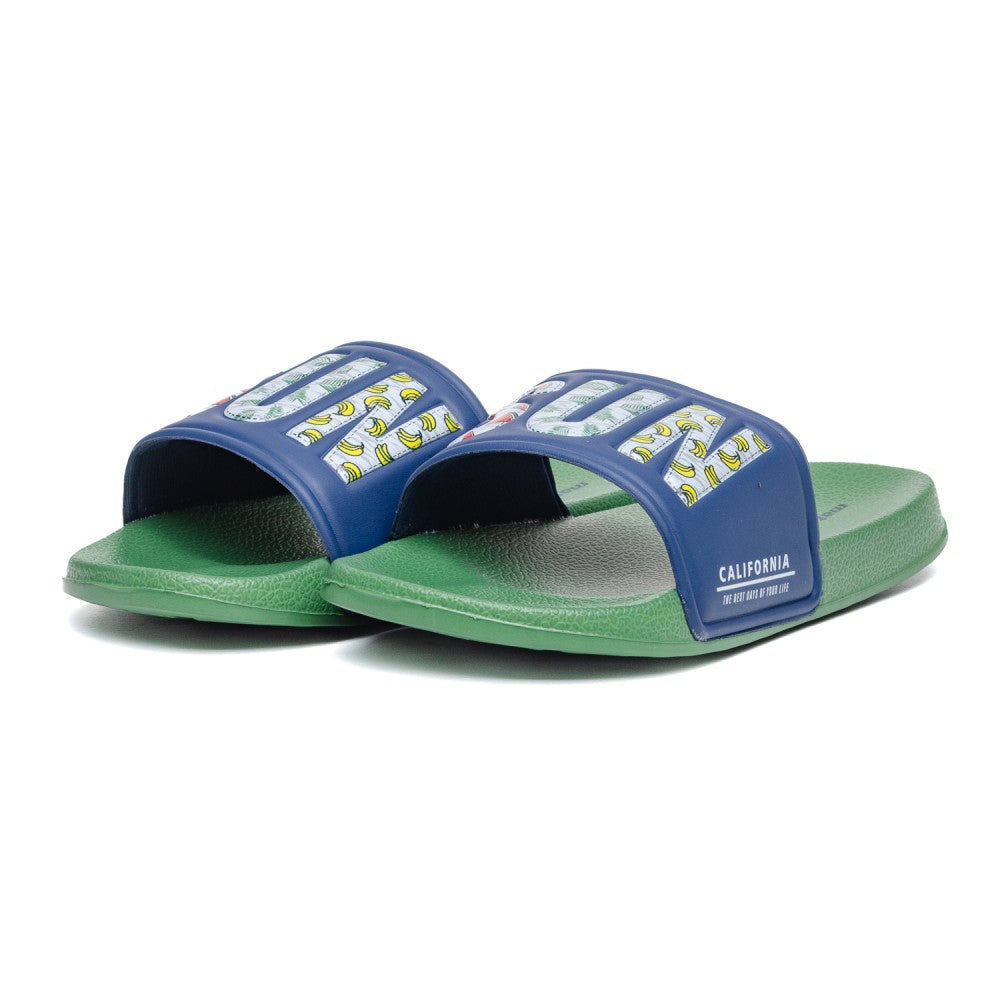 Papuçe për fëmijë 750093 Navy/Green