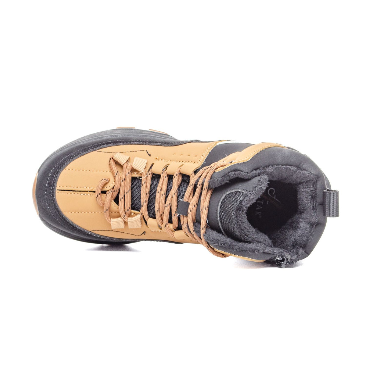 Машка Чизма W586071 Black/Camel