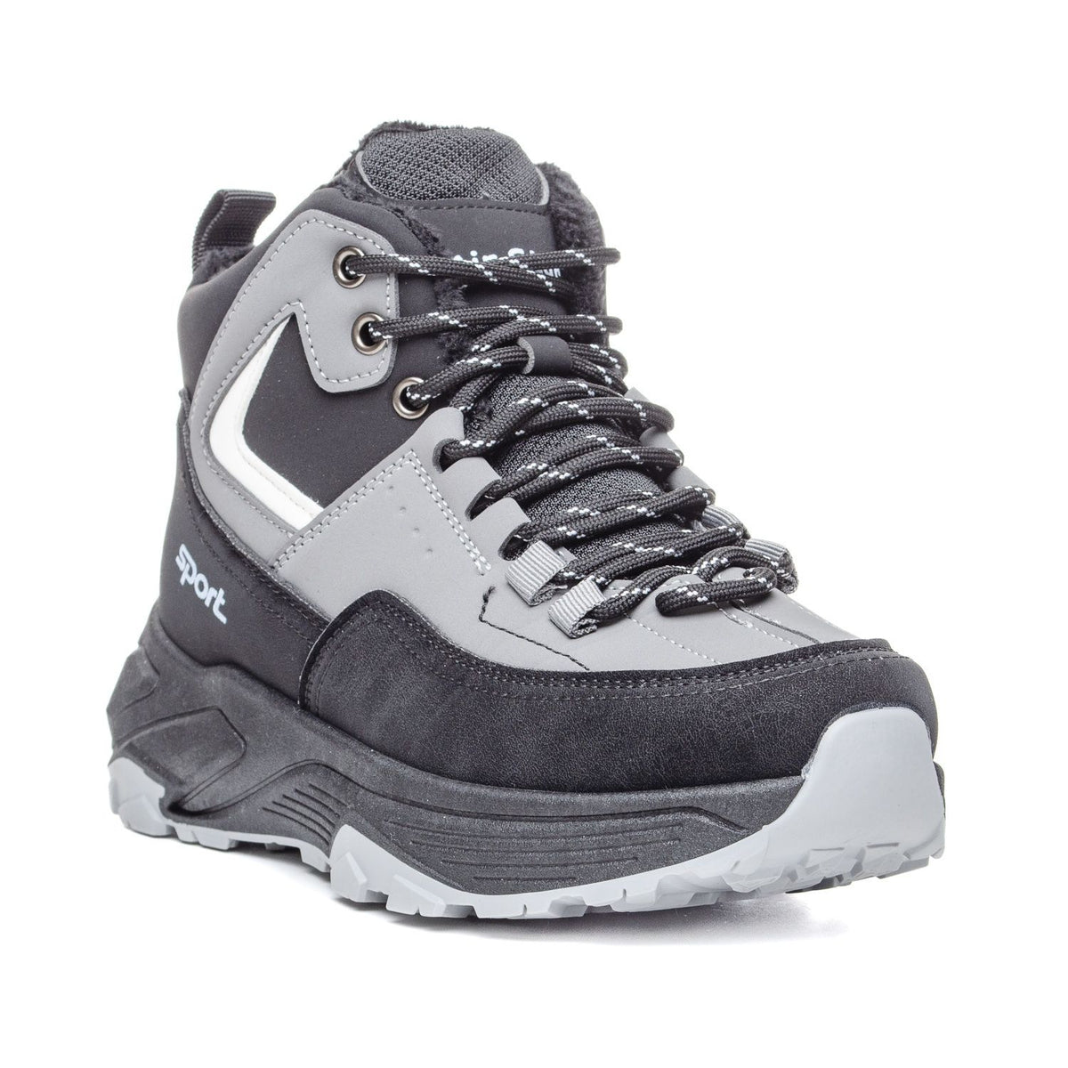 Машка Чизма W586071 Black/Grey